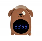 Desk and Table Digital Alarm Clock with charger LED Digital & Analog Clock with Metal Case Animal Clock Rechargeable