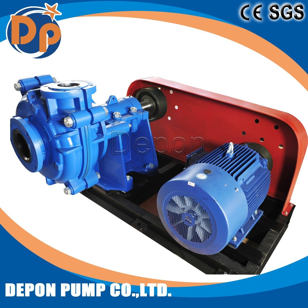 Dewatering Electric Motor Slurry Dredging Pump for Diamond Mining Dredge