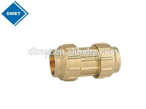 die forging part brass pipe fitting reducer union