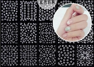 Different Accessories flower shape 3d Nail Art Decal/Nail Arts Decal Sticker/Decal Sticker Nail stickers