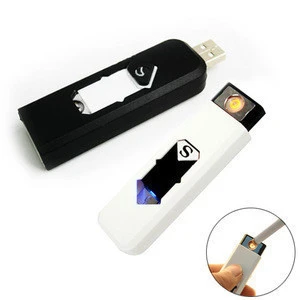 DIHAO Novelty usb gadgets electronic cigarette lighters Top quality Safety flameless Superman usb lighter