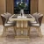 Import Dining room furniture rectangular luxury dining table set modern marble dininng table and chair restaurant dining tables from China