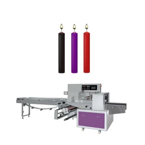 Disposable Fully Automatic Packing Birthday Length Candle Tableware Straw Flow Packaging Machine