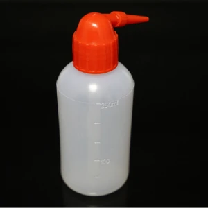 disposable laboratory chemical   label function plastic 250ml 500ml 1000ml wash bottles
