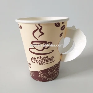 disposable paper tea cup paper tea cups with handle tea cups