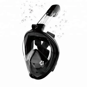 Diving Mask 180 Panoramic View Easy Breathing Snorkel Mask Full Face with Detachable GoPro Mount, Mask Snorkel