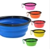 Dog 2020 Travel Bowl Portable Foldable Collapsible Pet Cat Dog Food Water Feeding Travel Outdoor Bowl 1000ml
