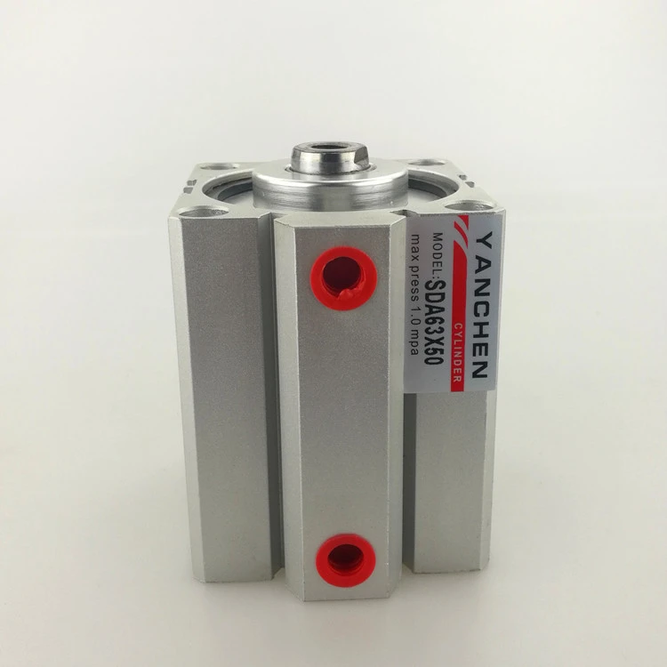 Double acting Airtac SDA Series Compact air pneumatic cylinder