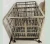 Import Double Doors Folding Dog Cages Stainless Steel  Dog Folding Cages with Feeding Doors Foldable Metal Dog Kennels from China