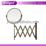 Double Vision Wall Extension Folding Bathroom mirror
