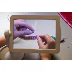 Drop Ship Reading Brighter Viewer LED Magnifier Large Screen Magnifier With Light In White