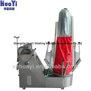 Dummy ironing machine for industrial steam cleaners