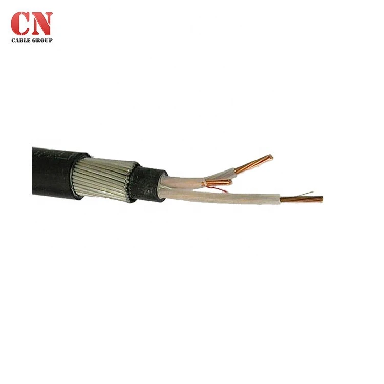 Earthing 25mm electric PVC insulated armored cable with copper conductor