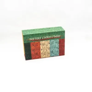 Eco-Friend Recycled Cardboard Christmas Folding Packaging Magnetic Box