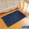 Eco-friendly embroider cheap bath mat/polyester floor mat