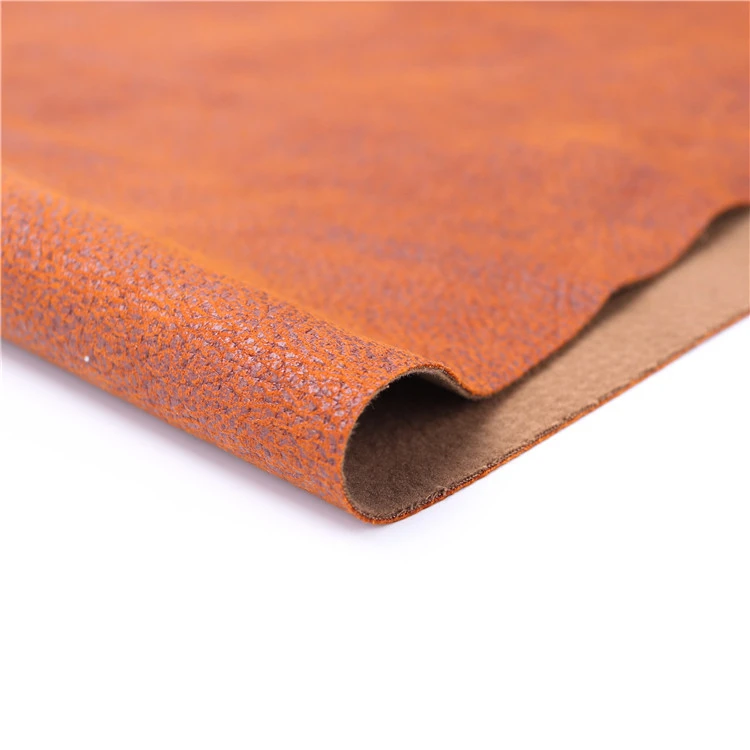 Eco-friendly New Custom textiles leather products faux synthetic leather fabrics sofa pu leather