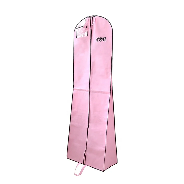 Buy Eco Friendly Non Woven Garment Suit Bags Custom Logo For Wedding