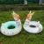 Import ECO-friendly Pvc Swimming Float Ring Glitter Animal Inflatable Alpaca shape Swimming Rings Water play Fun Equipment from China