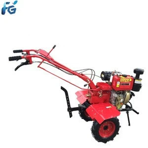 Economy farm machinery diesel engine mini tiller garden cultivator price in india