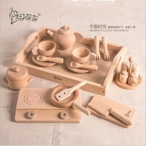 Educational furniture+toys kids wooden toys wholesale china tea set toys for kids