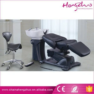 Buy Electric Backwash Hair Washing Chair 90 Degree Rotation Shampoo Bed For  Barbershop from Jiangmen Hengzhuo Salon & Beauty Equipment Co., Ltd., China  