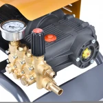 Electric car washer water 100 bar high pressure pump