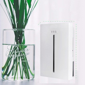 Electric Dehumidifier, Removes Humidity 300ml per day, 1000ml Detachable Water Tank, LED Indicator, Automatic, Efficient