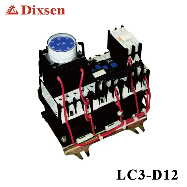 Electromagnetic 380V 3 Phase star delta starters and relays for motors