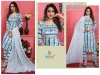Elegant Looking Azure Elegance Blue Rayon Kurtis and Dresses with Batik Print Cotton Dupatta from Indian Supplier