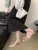 Import Elegant Stylish Womens Flats Pointed French Flower Design Autumn Season Ladys Baotou Light Weight TPR Insole Fashion Trend from China