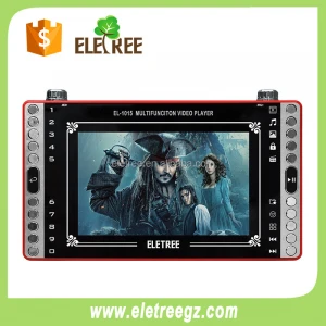 Eletree learning kids mp4 portable video player 10inch mp4 portable media player