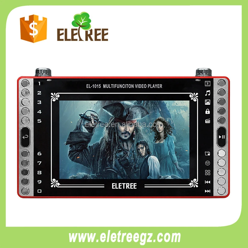 Eletree learning kids mp4 portable video player 10inch mp4 portable media player