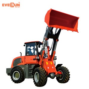 Everun ER25 2.5ton earth-moving machinery mini dumper loaders and bulldozer