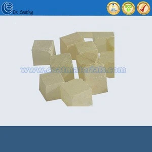 excellent price for granular Zinc sulfide tablet ZnS tablet optical vacuum coating material