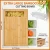Import Extra large Custom wooden Chopping Block Bamboo Cutting Board With Containers 4 Plastic Trays Draws from China