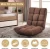 Import Fabric Floor Gaming Chair Upholstered Lazy Sofa Adjustable Floor Game Chair Easy Folding Chairs for Kids from China