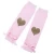 Import Factory Custom Colorful Baby Girls Gold Heart Print Leg Warmers from China