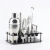 Import Factory direct 17-piece cocktail shaker set with black acrylic frame bartender equipment bar supplies from China