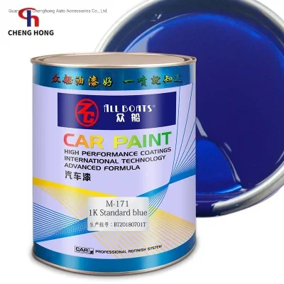 Factory Direct Sale All Boats Standard Blue 1K Solid Colors Auto Paint Acrylic Boat Paint Car Paint