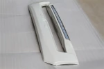 Factory Direct Sales injection Pearl White and Black PP Plastic Easy Installation Front Body Kit for Front Guard