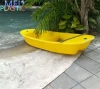 Factory direct supplier polyethylene plastic rowing pleasure boat fast delivery