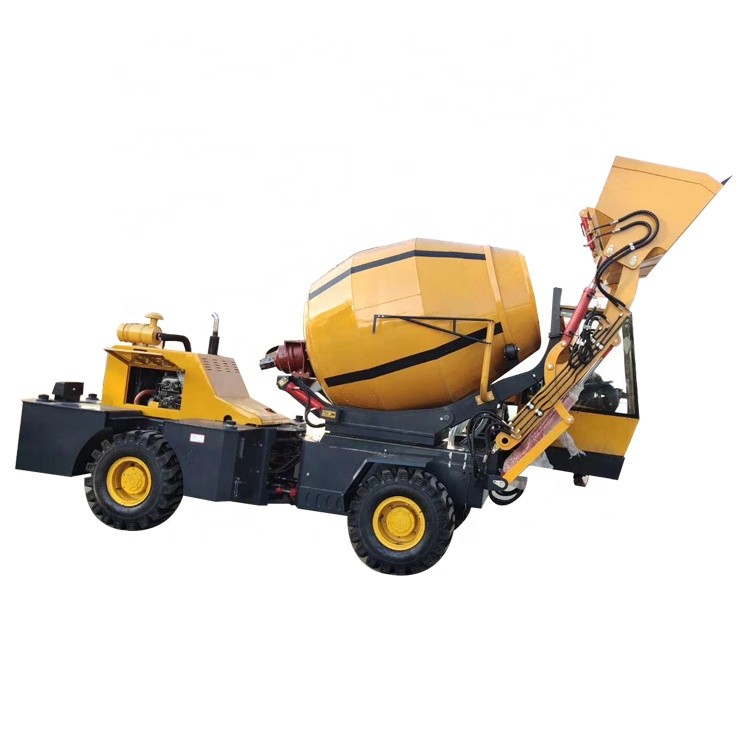 factory directly sale for 1 cubic meter self loading concrete mixer automatic self loading car