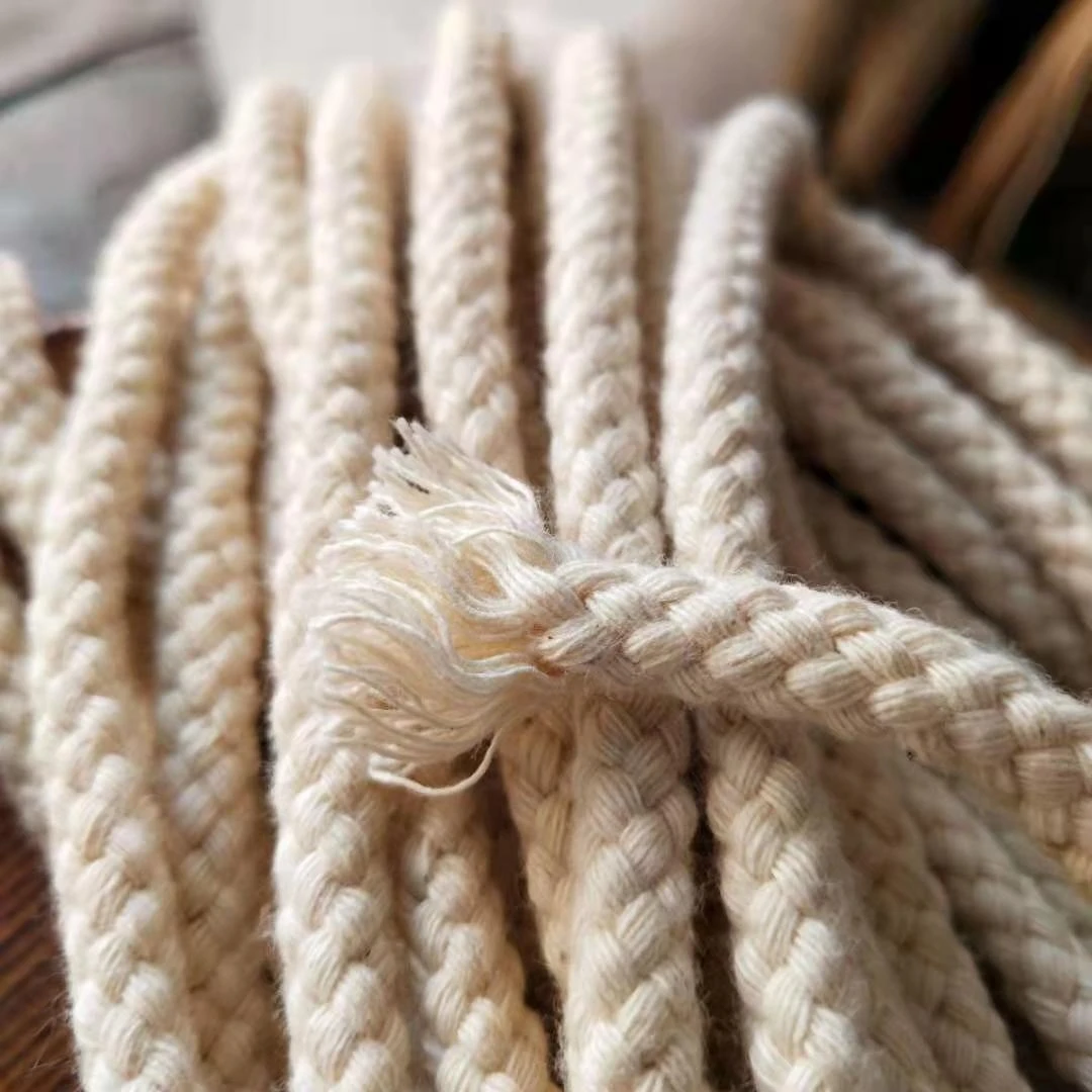 Factory Manufacture Various  Good Quality Cotton Rope 10mm