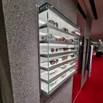 Factory new arrival attractive style Sunglasses  and glasses wall display cabinet