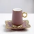 Import Factory price 100CC tea mug ceramic new bone China arabic coffee cup and saucer from China