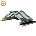 Factory price aluminum swing windows and roof skylight