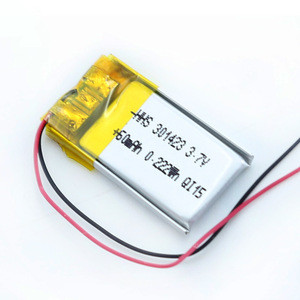 Factory Price Customized Rechargeable Lithium Polymer Battery 3.7V Lipo Battery