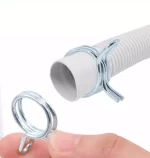 Factory Price Good Quality Steel Wire Double Wire Spring Clamp or Hose Clamp