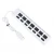 Import Factory price Hot Selling New 7 Ports LED USB 2.0 Adapter Hub Power on/off Switch For PC Laptop Drop Shipping from China