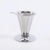 Factory price outdoor cone coffee accessories / coffee micro filter for one cup